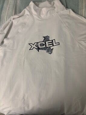 XCEL White Short-Sleeve Performance Tee